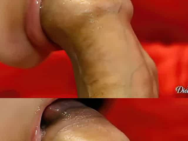 Sensitive Grabs My Foreskin With His Tongue And Sucks Cock DickForLily, featuring DickForLily