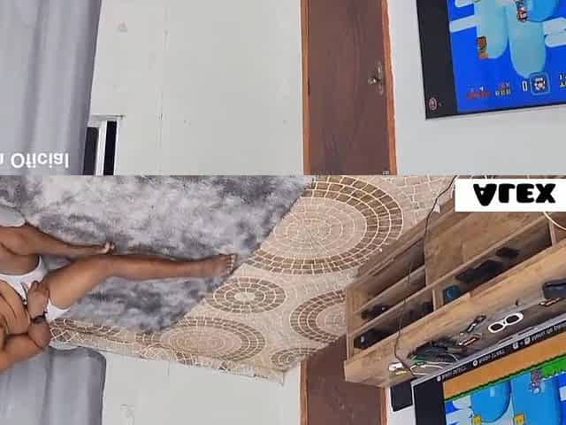 In a clip game, it becomes a sex wager with this pretty and hawt ebony woman.