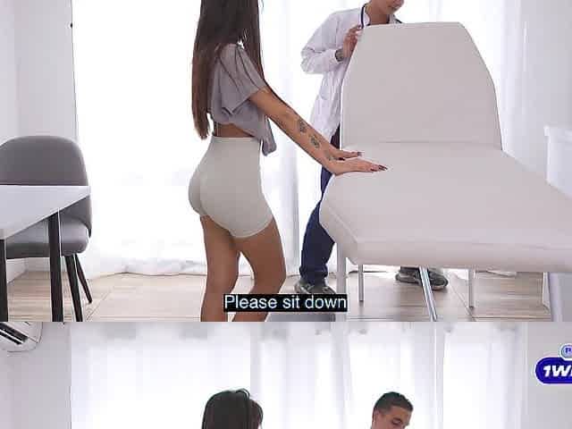 Doctor Permeates His eighteen Year Old Youthful Patient in the Booty to Cure Her - Mell...
