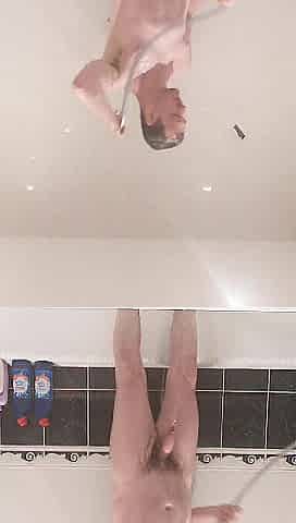 LongJohn0Hara in the shower Masturbating