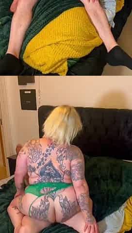 Bbw loves 11inch monster cock