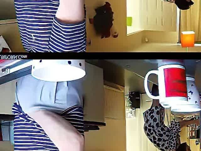 British mommy getting fucked by her horny hubby on secret cam
