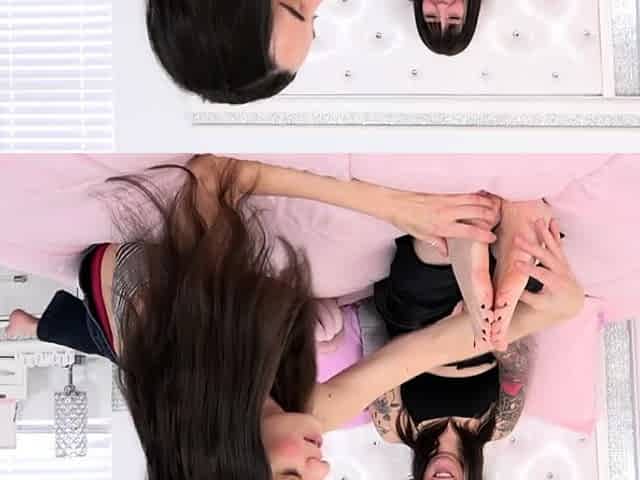 The Foot Fantasy!!! - Luna Lux'S First Foot Worship