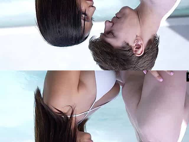 Katarina Lets Large Weenie Massage Her Bang Gap