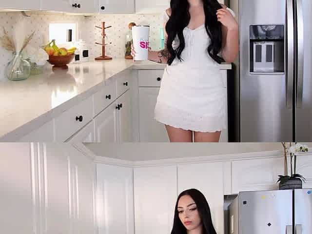 Big butt stepsister has crush on stepbro