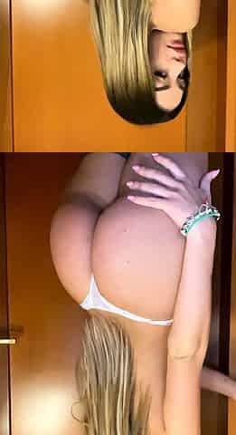 Delicious blond teen Buffy in another solo scene