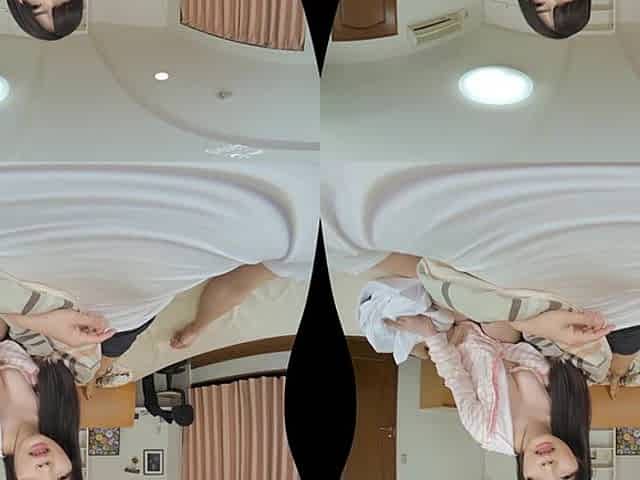 Delightful asian coquette incredible VR clip