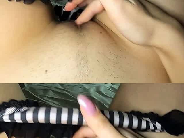 Blonde Teen Masturbates on Webcam to Orgasm