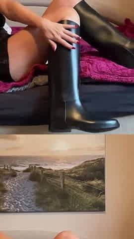 Rubber Boots Talc