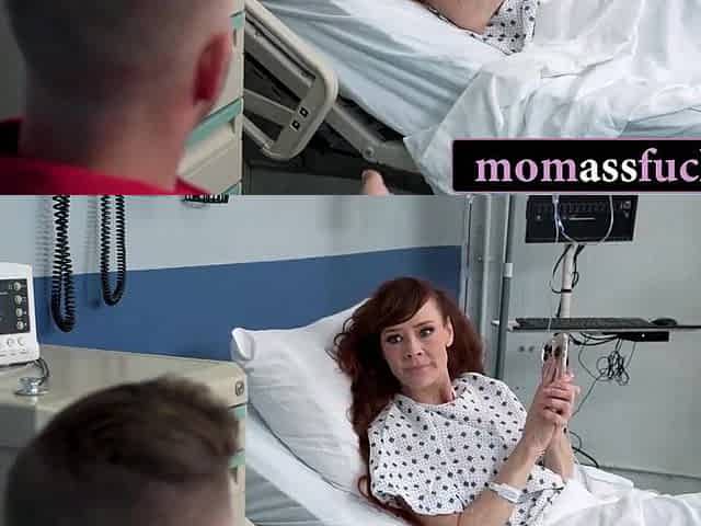 Hospital Gown Drops for Forbidden Step-Sibling Anal Joy
