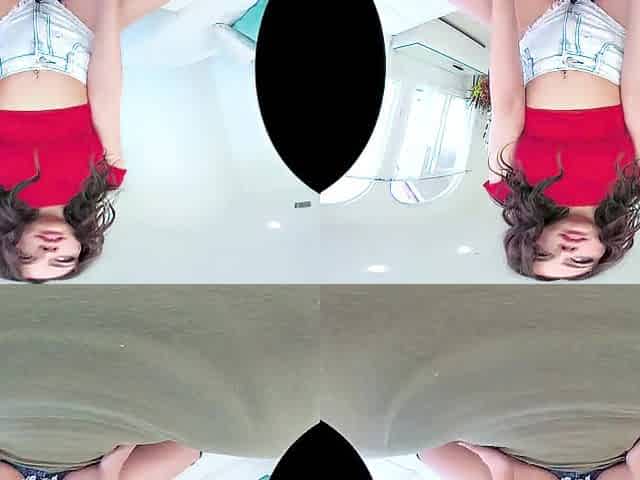 VRHUSH Whitney Wright rides a penis in VR