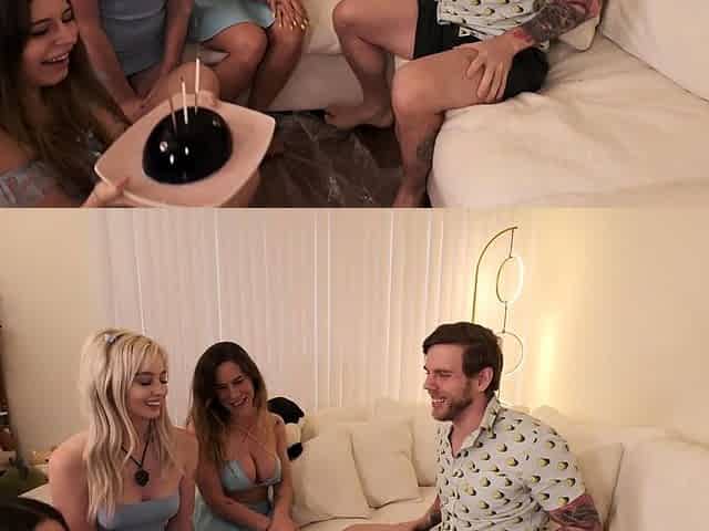 Hot Birthday Foursome - I Fucked My Jello Cake! Steve