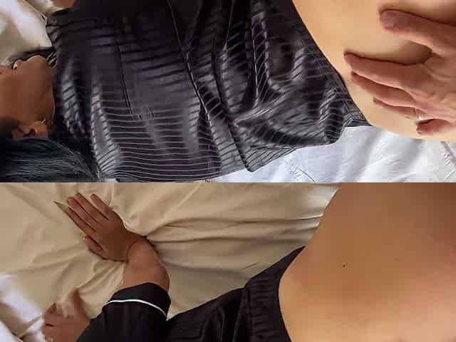 What Stepdad Doesnt Know, Stepmom Fucks Her Stepson On His Bed