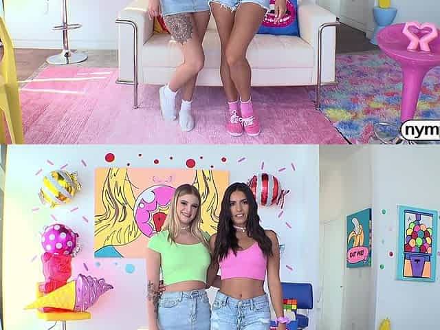 NYMPHO Sky Wonderland and Isa Bella want some penis