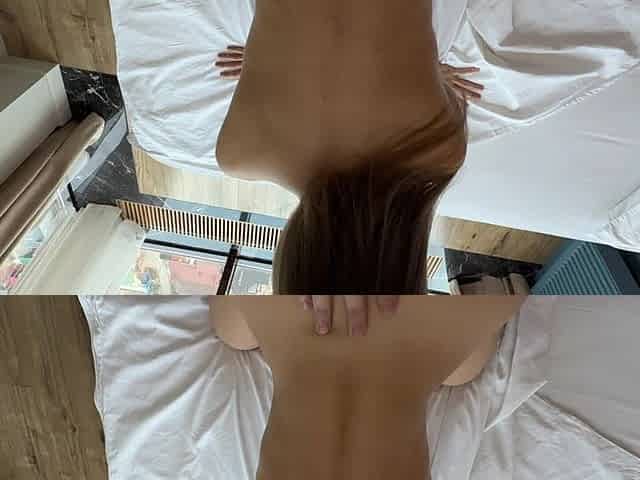 Petite 20 Year Old Girl Loves Big Cock in Her Holes
