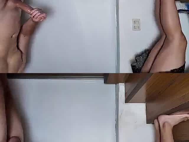 Large surprise for stepmother on the stairs