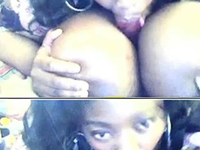 Big Black BBW Amateur with Huge Tits on Webcam
