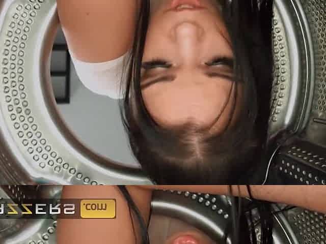 Brazzers - Sofia Lee Gets Stuck In The Dryer & Ends Up Getting An Anal Afternoon Delight