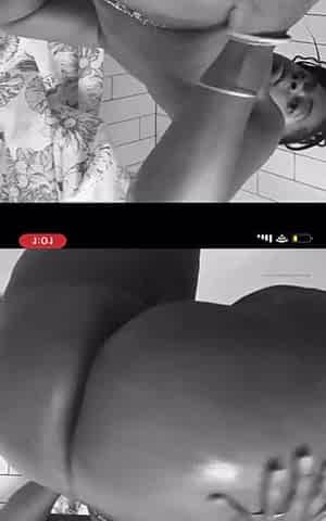 ebony obese black soaked solo