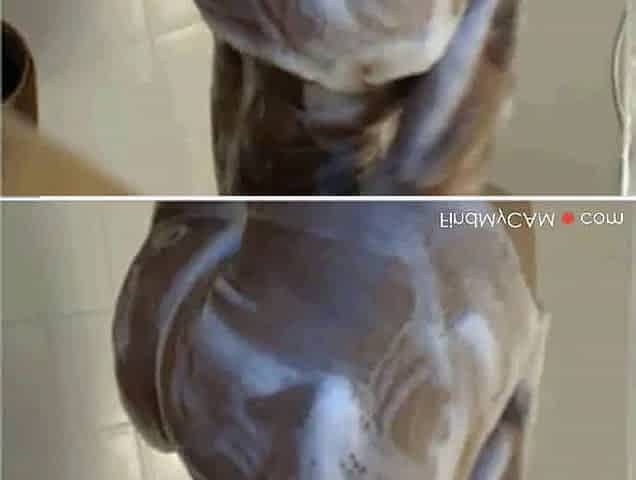 Big Booty Latina With Huge Tits In The Shower