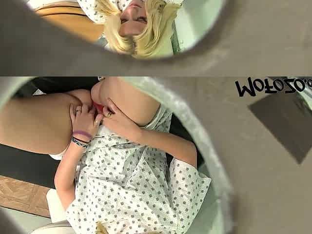 MOFOZO.com - Blonde Patient Is Sucking A Cock Through A Hole