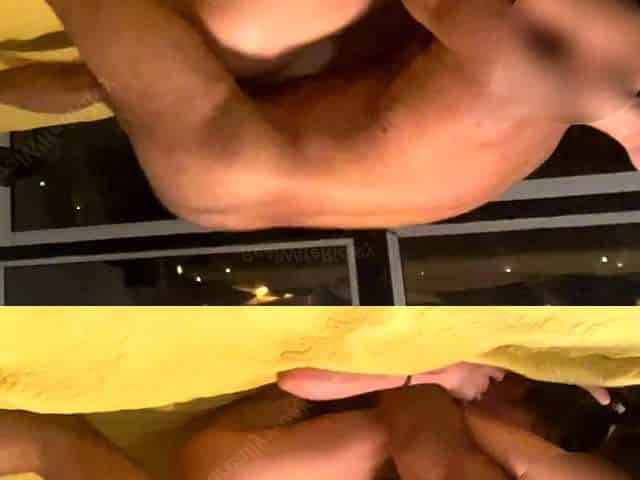 Amateur brunette sucks big cock for cash