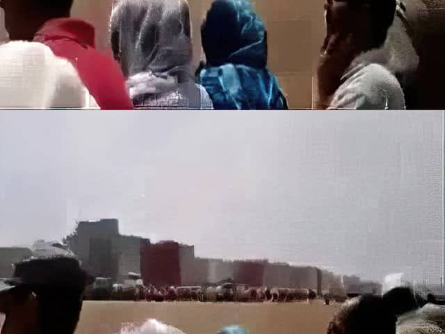 Crazy guy touching dick on the muslim women
