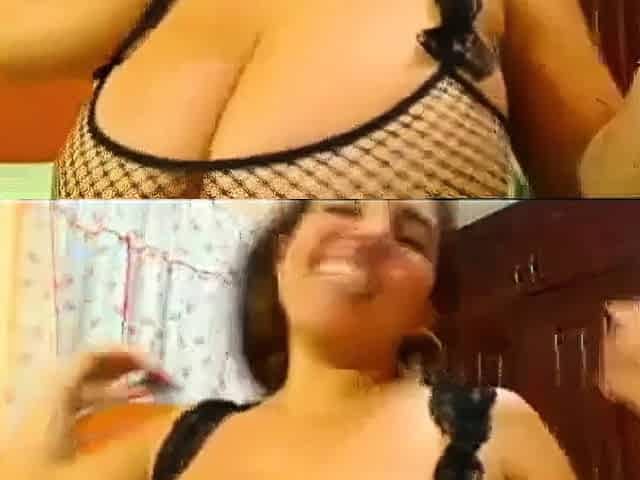 Big-Titted Latina Webcam Tease