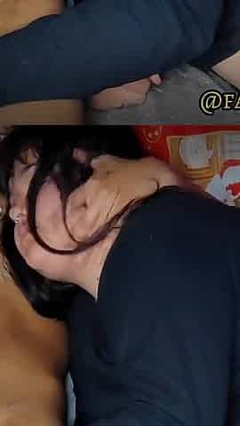 Deep Throat Extreme Homemade Video of a Chubby Busty Argentinian Home Porn