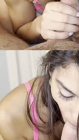 Misty Addams POV Blowjob From Her First Ever Adult Scene