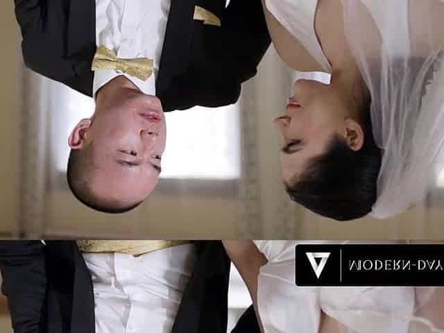 Sexy Bride Cheats During Anal Sex Craving