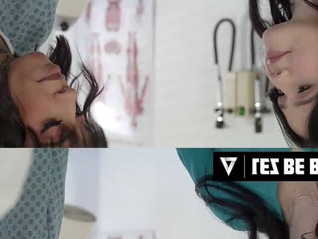 LEZ BE BAD - Nurse Yhivi & Doctor Casey Calvert Do An ANAL FISTING Exam On Breasty Patient Ravyn Alexa