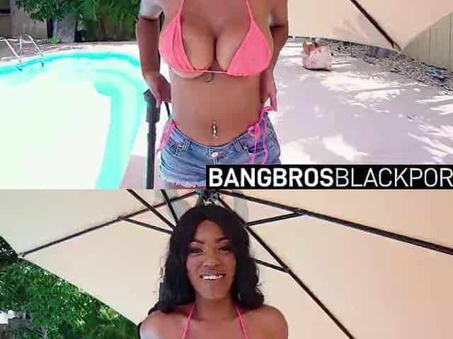 Jordy Love Oiled Up Breasts & Butt Bounce on BBC - This babe Drain Dem Balls on Her Face