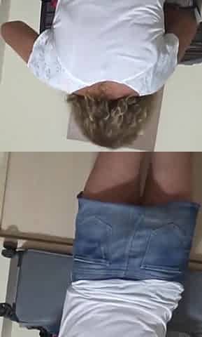 My Wife on Vacation at the Beach Cheats on Me with Her Boss, She Masturbates, Cum on Her Hairy Pussy
