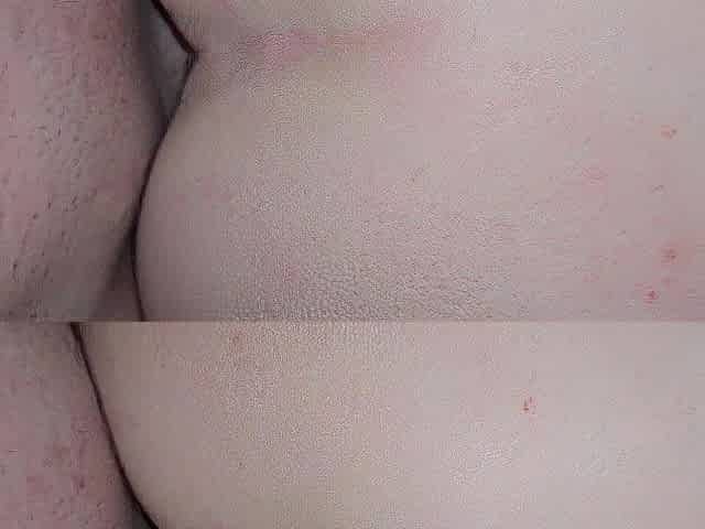 Home clip, neighbors don't like it when this babe screams