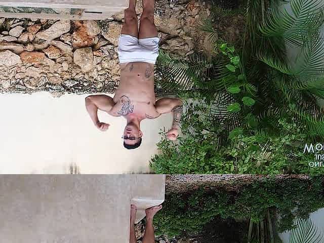 Married Bull Ramon: Milked and Edged by the Pool [WorldStudZ]