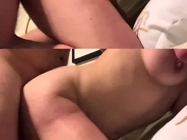 Amateur babe first time on camera for hardcore