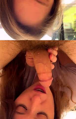 Pov teen blowjob facial