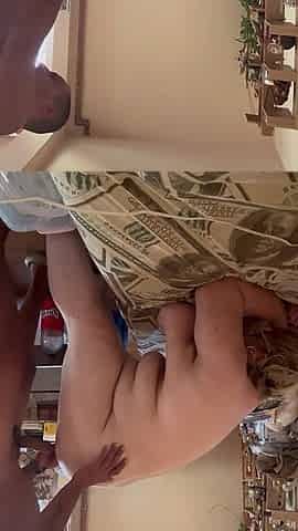 Mommy Aisha Blowjob Me and Fuck Hard Doggy