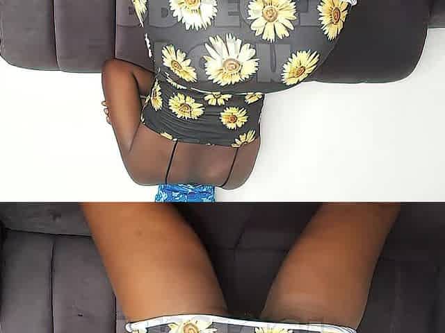 Flawless Doggystyle from skinny thick black loves her butt to be smashed in doggystyle
