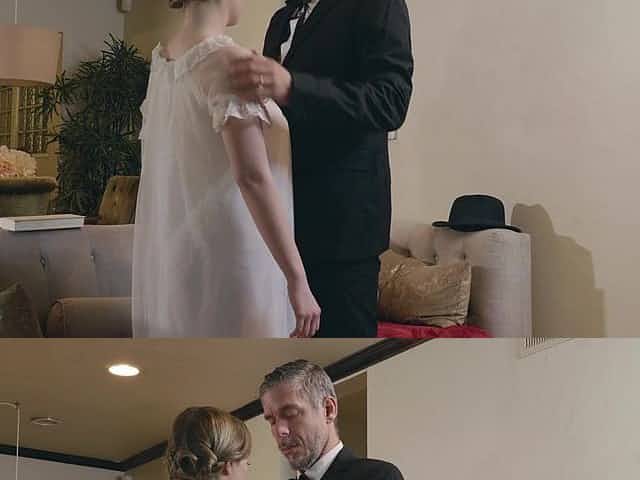 River Fox as the virginal teen who lives out fantasies with community elder