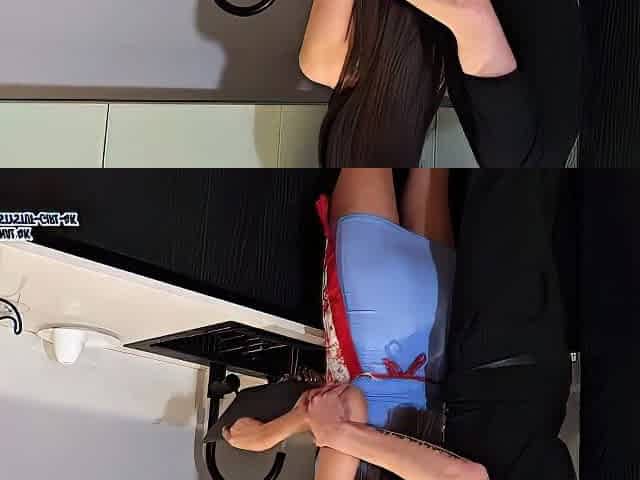 Nasty Stuf - Hot Wife Fuck In The Ass On The Kitchen OF
