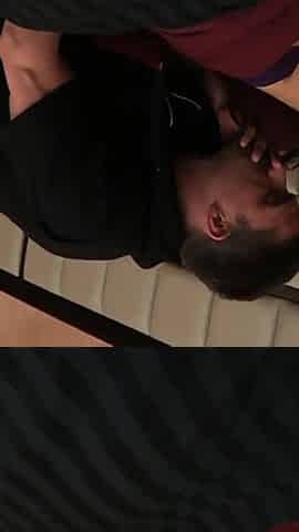 Tattooed brunette Lou Charmelle sucks and fucks cock that cum in her mouth