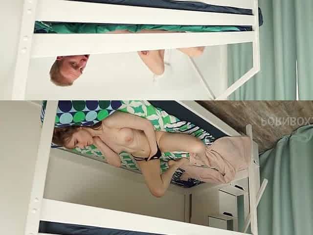 A Petite Bed Friend Gets ANAL Sex