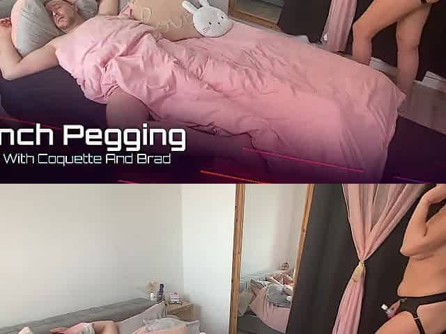 French Pegging - Wicked Wake-Up: Enjoyment and Pegging for a Married Pair