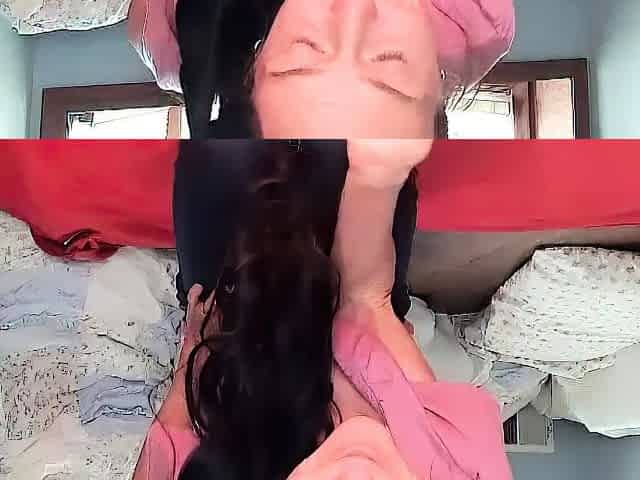 Tattoed Amateur Webcam Girl Hot Dildo Action Masturbation
