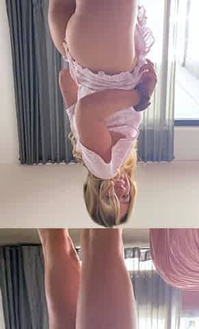 Amateur Blonde Teen Plays Solo with Toy Webcam Porn