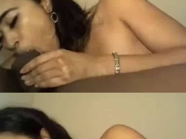 Ebony Babe Swallows it All