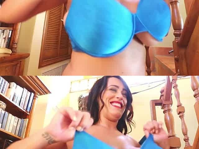 Leanne Crow - Blue Shine Bra 1