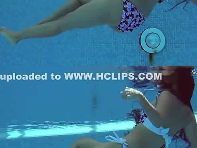Swimming Pool Hottie Andreina In Hot Bikini With Andreina De Luxe